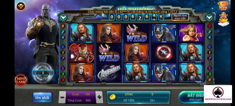 Kinh nghiệm slot game Gemwin