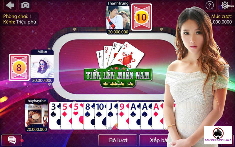 Luật tiến lên miền nam Gemwin